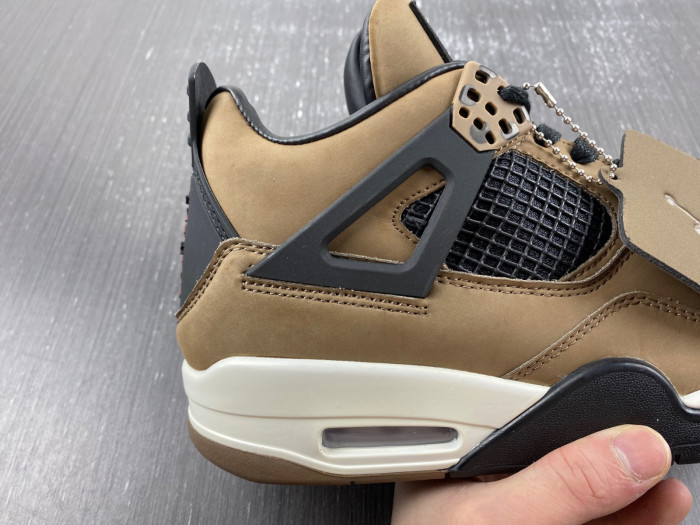 travis scott x air jordan 4 retro brown aj4-882335