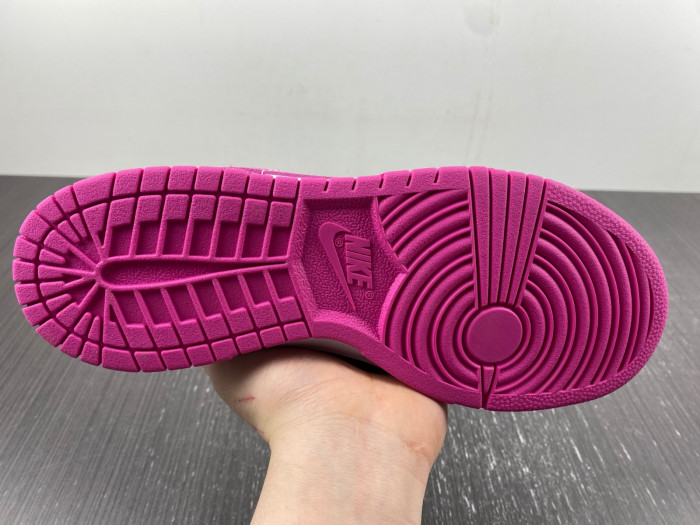 nike dunk low active fuchsia (gs) - fj0704-100