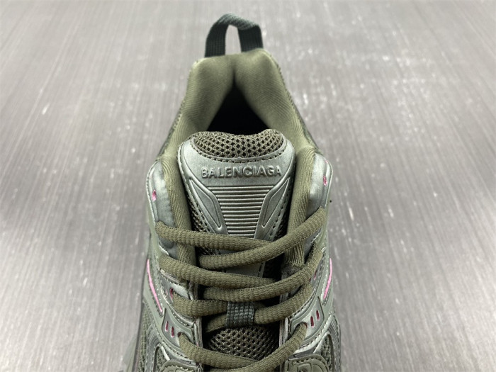 blcg defender sneaker in dark green mesh and nylon yu8907-5698362