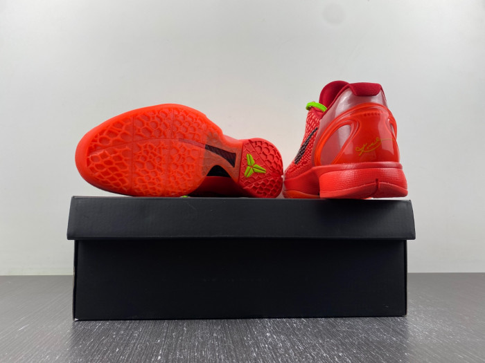 nike kobe 6 protro reverse grinch fv4921-600