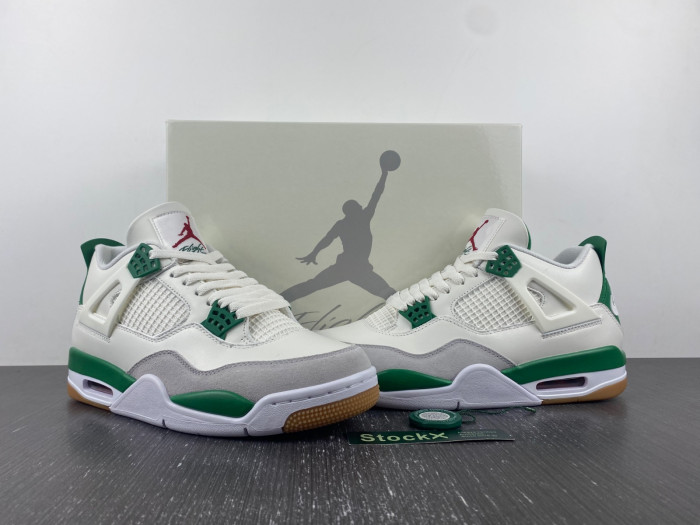 jordan 4 retro sb pine green - dr5415-103