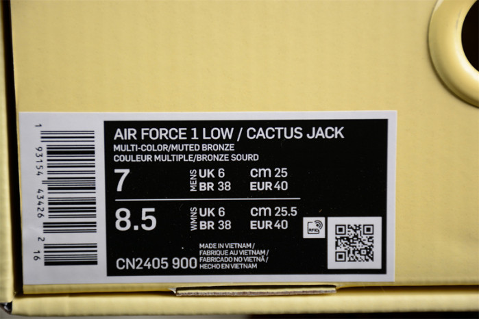 travis scott xnike air force 1 low 