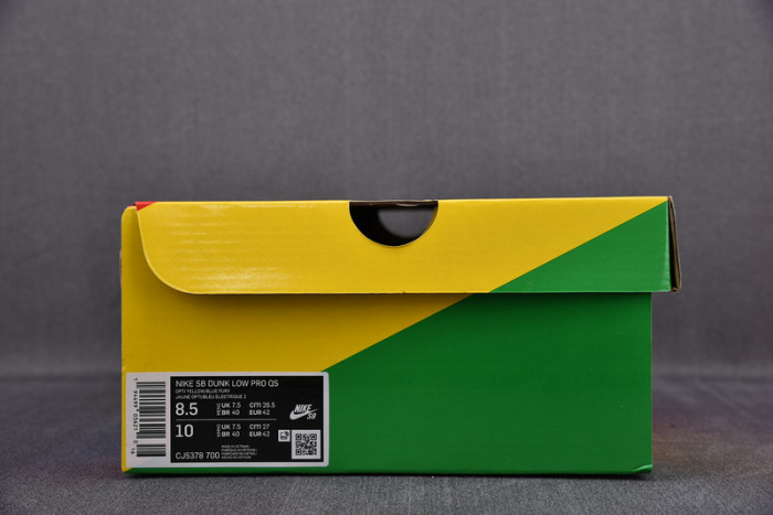 grateful dead x nike sb dunk low yellow bear cj5378-700